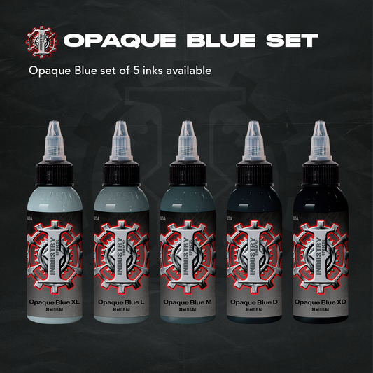 Opaque Blue Color Set