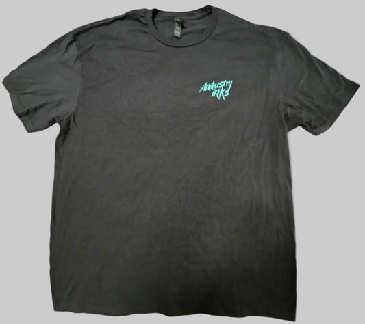 T-Shirt - Black with with Aqua Eye