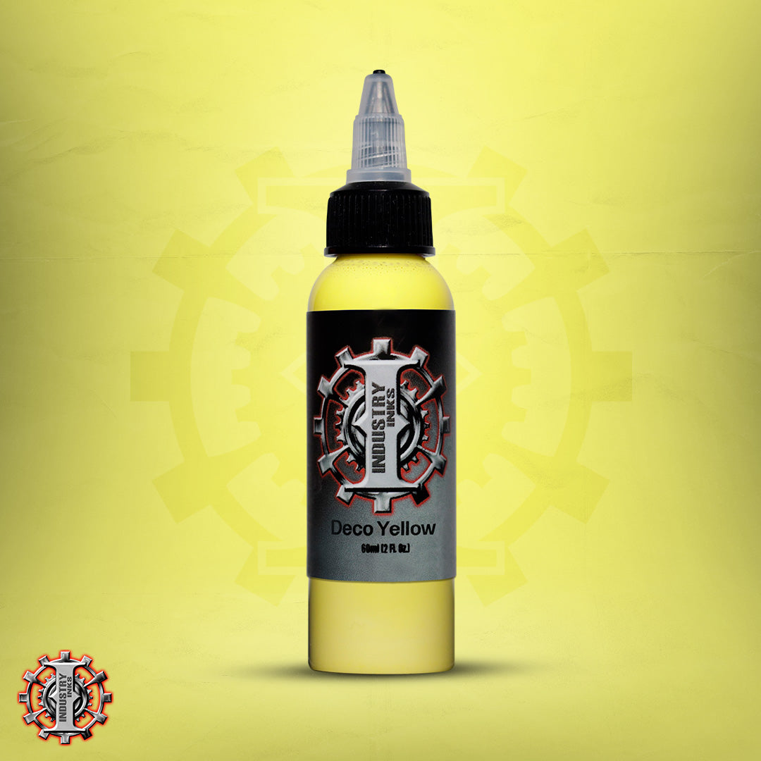 Deco Yellow (A bright whitened yellow) - Industry Inks