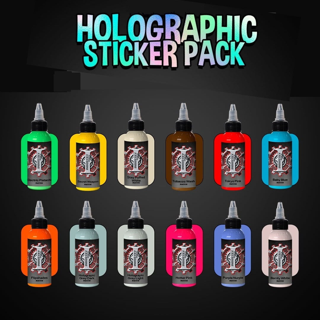 Holographic Sticker Color Set