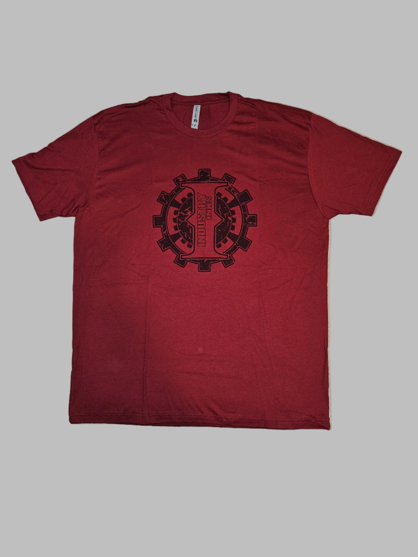 T-Shirt - Red with Black Industry Inks Logo
