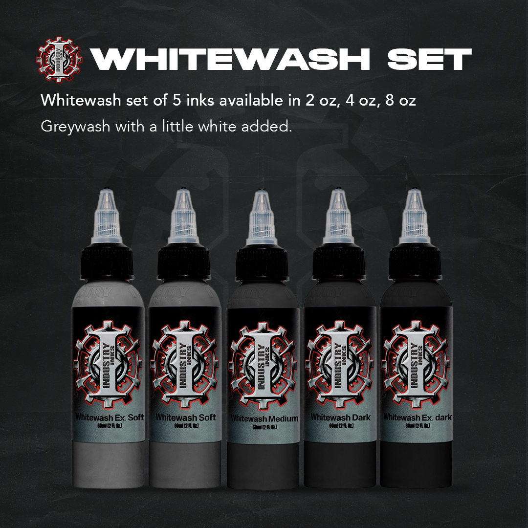 Whitewash Color Set - Industry Inks